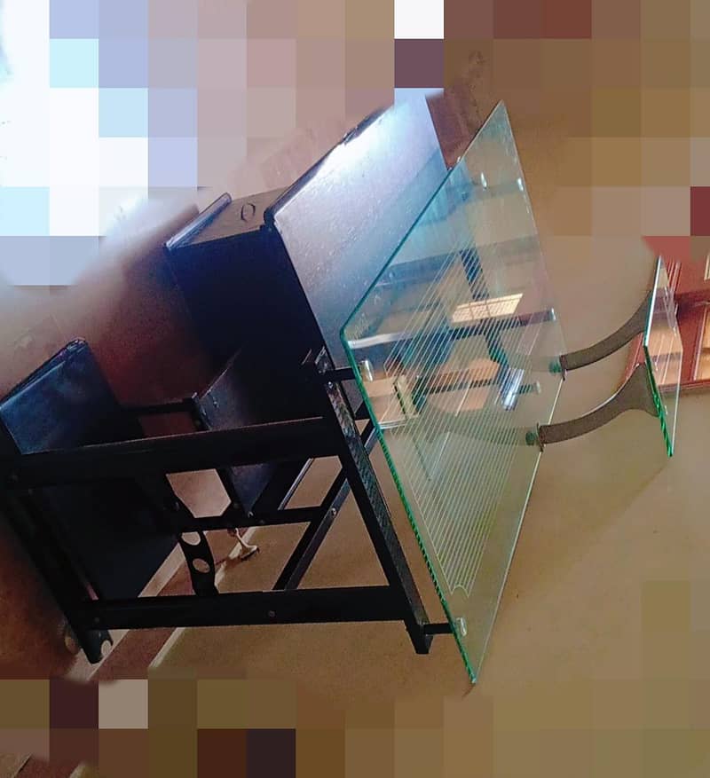 Glass Computer Table 1