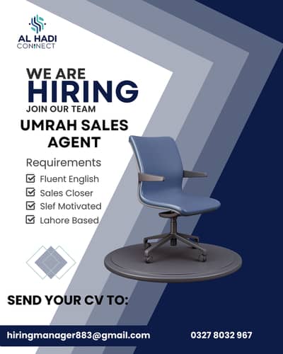 We’re Hiring: Sales Umrah Agents