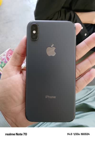 I phone x 256gp Battery 86 Held 10.9 condition all okay PTA Approved