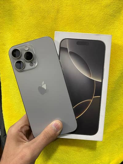 iphone 16 pro max 256gb Non PTA Genuine