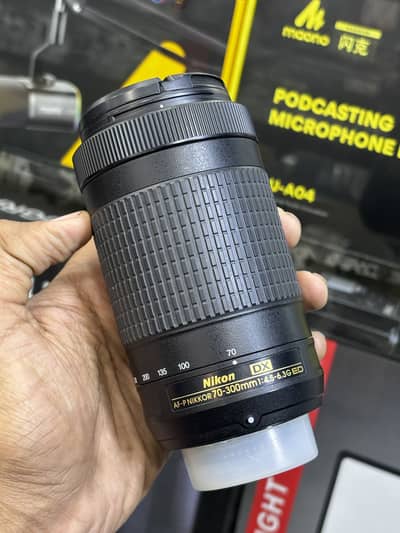Nikon 70-300mm DX AF-P Lens - Non VR - Brand new conditions