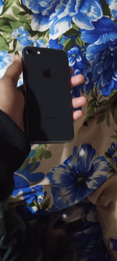 iphone 8 non PTA . water pack 64 gb but sim working