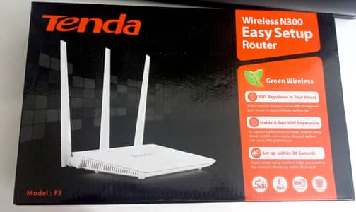 Tenda wireless N300 router