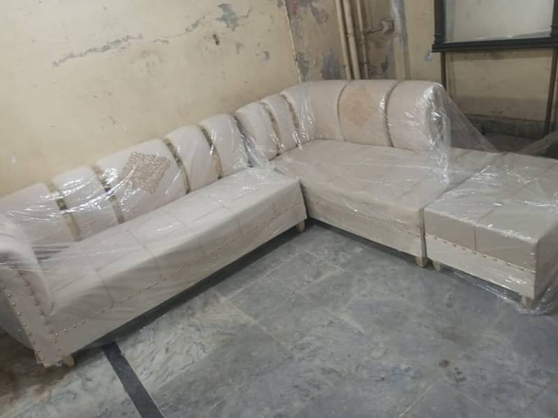 L shape corner sofa set 12
