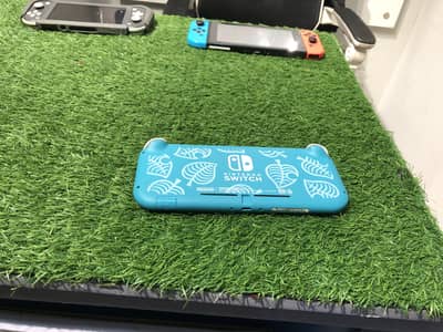 Nintendo switch lite jailbreak green animal crossing edition