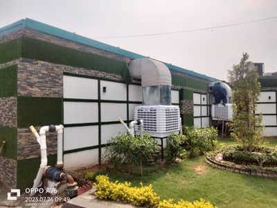 evaporative duct cooler and air fresh duct /domestic / commercial