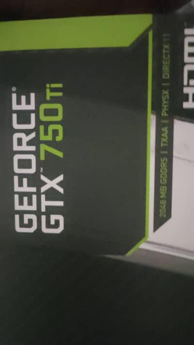 GTX 750 Ti 2GB (Company Overclocked)