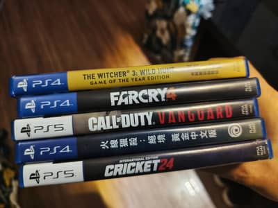 PS4 & PS5 games
