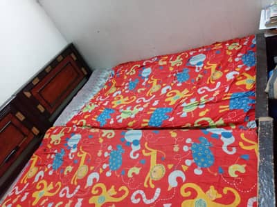 Two Single Beds with Matress