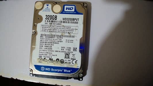 Hard disk 320gb