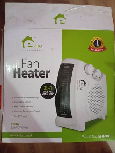 Elite Heater 2 in 1