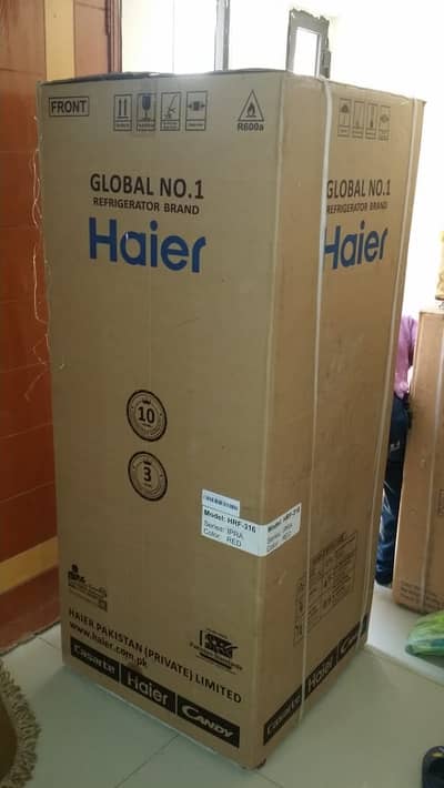 Haier refrigerator model 316 HRF