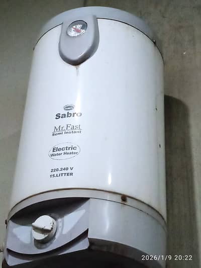 used Sabro ( 15 Litre) Electric Geyser