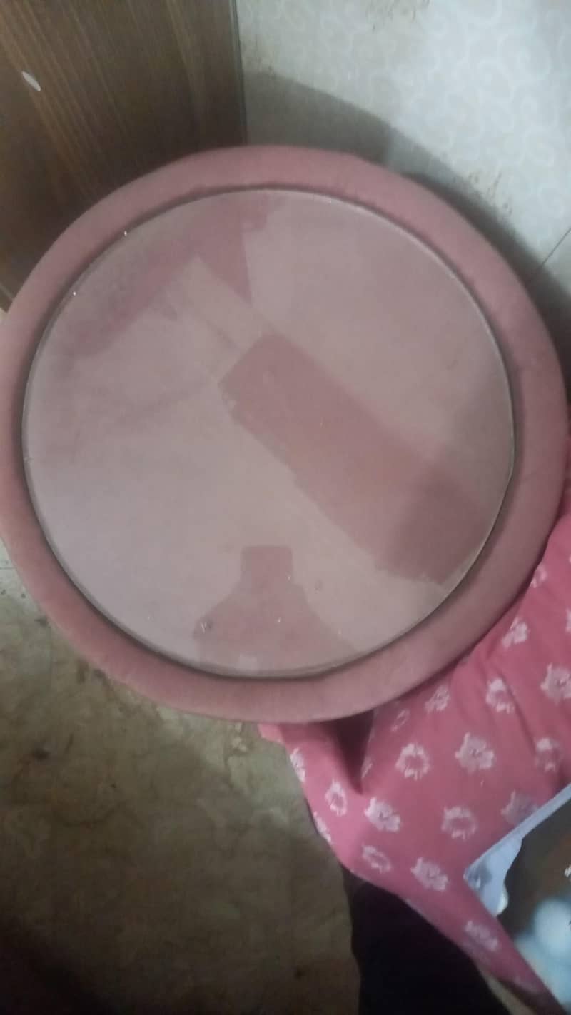 2 Sofas chair with table 4