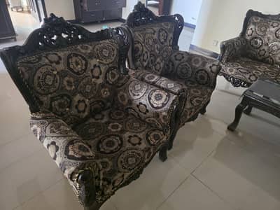 5 Seater Sofa Set with Table