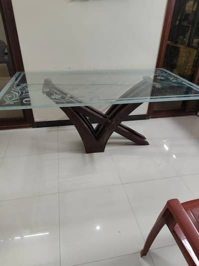 Only Glass Dining Tables {without chairs} for Sale