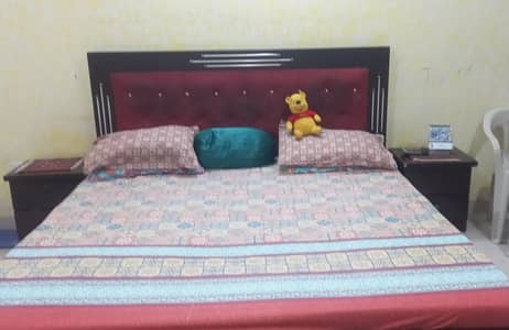 selling bed and dressing table along with mattress