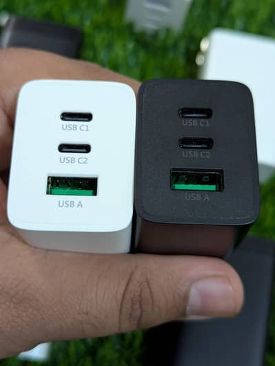 65W Gan Multi Port Charger MacBook M1 M2 M3 M4 macbook pro dell hp xps