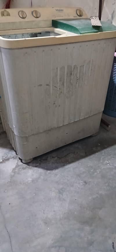 haier washing machine  Hwm 80-AS  twin tub washer and dryer both