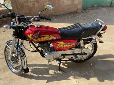 CG 125 2019 model biometric on spot