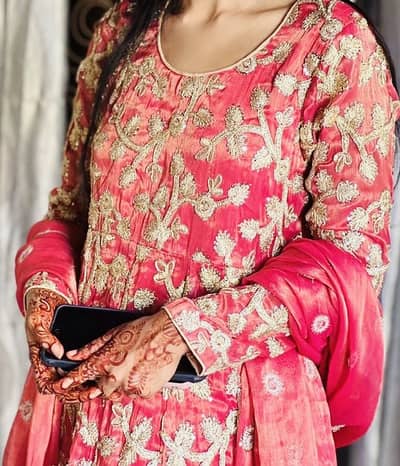 Maysoori frock embroided