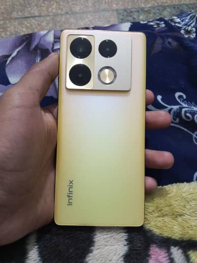 Infinix Note 40 pro 8/256 PTA approved With All Accessories