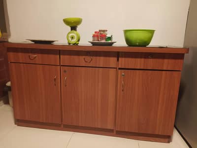 Brown Wooden Sideboard / Storage Cabinet