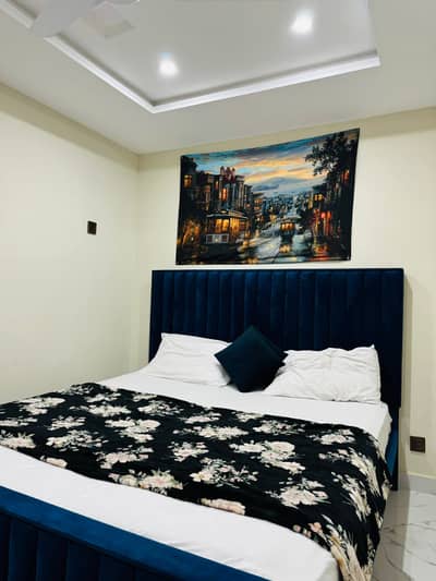 Daily basis 1bed ROM full furnished apartments safe and scour 100%coupe allow