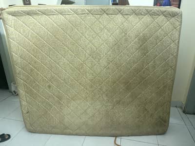 Dura Foam Spring Queen Size Mattress, cover available – Extra Thick,