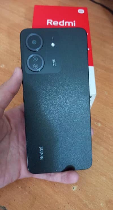 Redmi 13C Midnight Black with Box (Slightly Used)