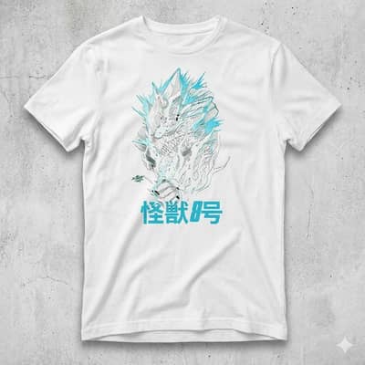 Anime Kaiju-go T-Shirt printed for kids