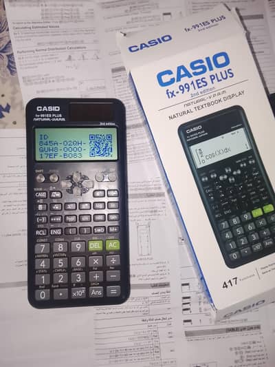 Casio calculator 2nd edition. made in Thailand.