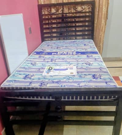 2 Twin Single Rod iron Beds