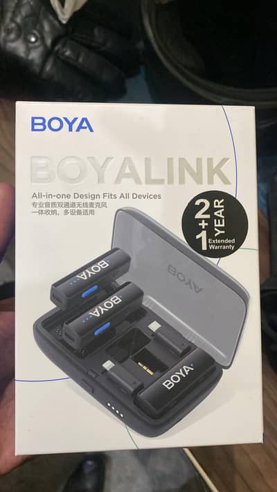 Boya Link Wireless Microphone – Latest Model (Brand New, Box Pack)