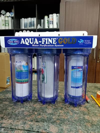 Triple Stages Water Filter | Non Electric Light Weight