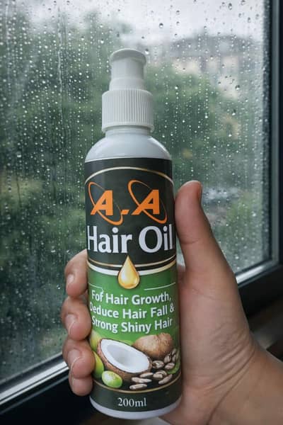 A-A Herbal Hair Oil – Hair Growth & Hair Fall Control