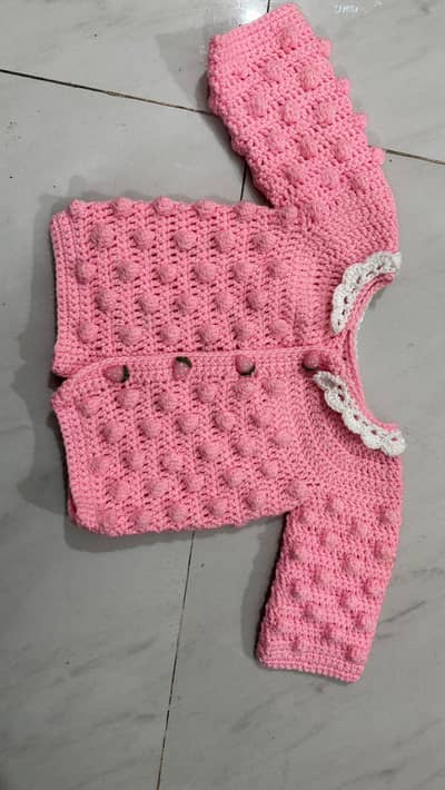 handmade Baby Crochet cardigan