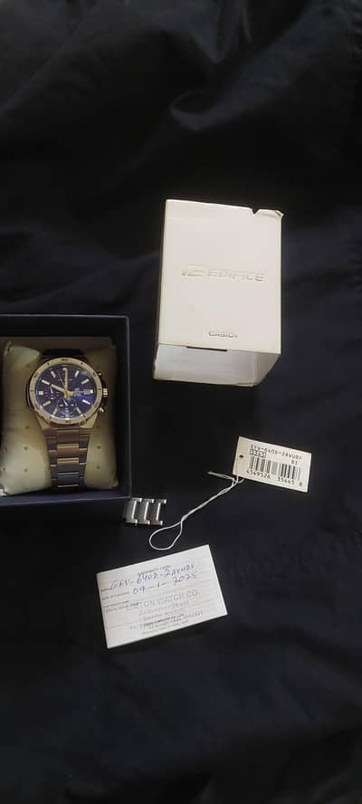 Casio Edifice EFV-640D-2AVUDF – Chronograph Stainless Steel Watch