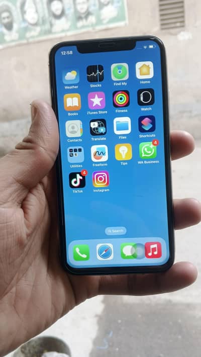 Iphone X Non pta phone and whatapp Number 03287595699