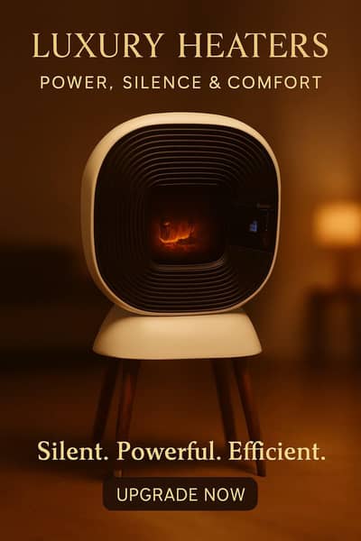 Electric heater with Bluetooth + touch + remote + perfume humidifier