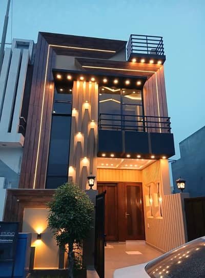 3 Years Installments Plan 3.5 Marla Brand New House For Sale In Park View City