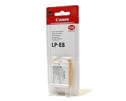 lp e8 battery canon 500 d 550 600 650 700 dslr camera battery