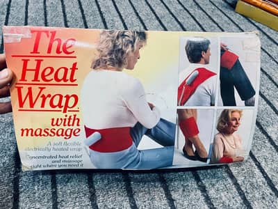 Heat Wrap Massage Belt – Back, Waist & Body Pain Relief