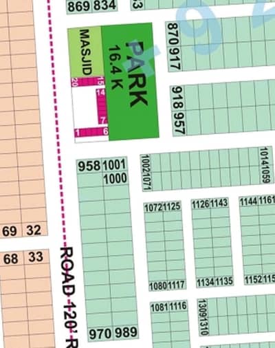 DHA 9 Prism Block L 10-Marla plot for Sale