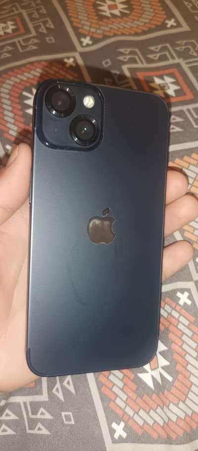 iphone 13 black color. JV mobile 128 GB  88 battery