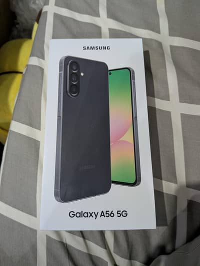 Samsung a56 black color 256gb official pta