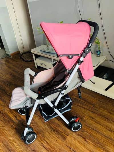 Imported pram light weight,golden