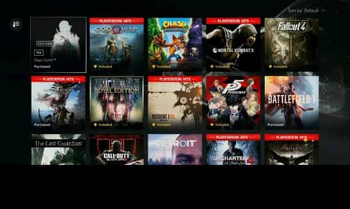 ALL PS4/PS5 Digital games available on R. E. N. T
