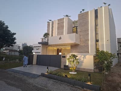 "10 Marla Designer Corner House For Sale | B-17 C Block | Unique Luxury Home"