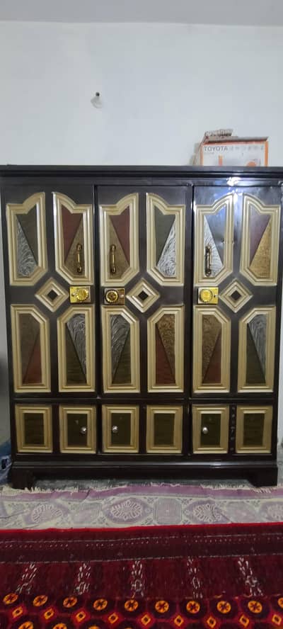 Theee doors full size almari